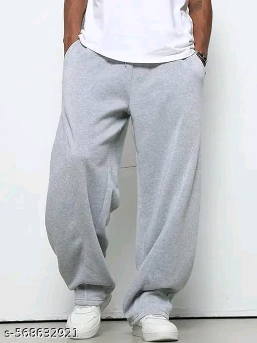 Grey Baggy Joggers for Men